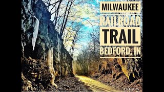 Explore the Milwuakee Railroad Trail Bedford Indiana [upl. by Albion]