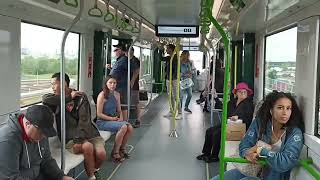 Interior of an Alstom Metropolis REM Train [upl. by Goldman]