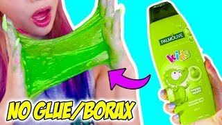 1 INGREDIENT SLIME That Actually Works No Glue No Borax Learn How To Make The Best 5 DIY Recipies [upl. by Okiam]