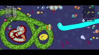 WORMS zone ll snake game ll worms gamer ll snake game ll saamp wala game 🐉💥 ll games gaming snake [upl. by Neruat]