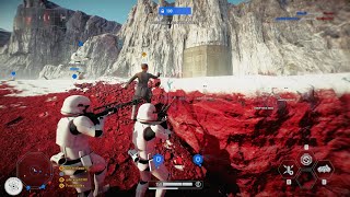 Star Wars Battlefront 2  Asalto Galáctico con la primera orden en CRAIT No Commentary [upl. by Nev470]