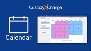 Make a CoParenting Calendar Fast With Custody X Change [upl. by Ashely]