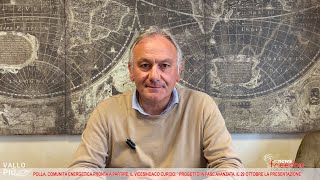 Polla Comunità Energetica pronta a partire Giuseppe Curcio “Il 29 ottobre la presentazione” [upl. by Aym]