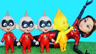 Funny Incredibles Short Mrs Incredibles Plays with Jack Jack [upl. by Adlar]