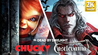 Dead by Daylight  Alien Chucky DraculaCastlevania Gameplay PC2K [upl. by Launce236]