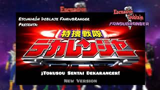 Tokusou Sentai Dekaranger New Version opening beta by FandubRanger [upl. by Strohl]