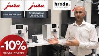 Jura E6 Piano White vs Jura E8 Piano White  porównanie  brodapl 🎁 RABAT 10 INFO W OPISIE🎁 [upl. by Eivod158]