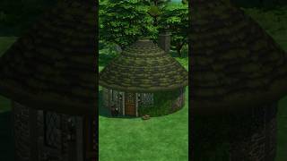 How to create a ROUND Cottage Sims 4  sims4 sims ts4 game cottage cottagecore cute shorts [upl. by Hachmin55]