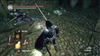 Dark Soul farming Titanite Chunk and Titanite Slab [upl. by Ruhtracam]