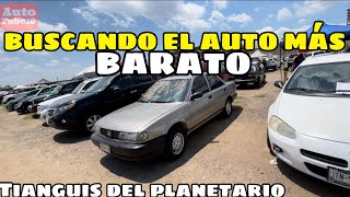 MUCHOS AUTOS USADOS MUY BARATOS  TIANGUIS DE AUTOS EL PLANETARIO [upl. by Nnylhsa439]