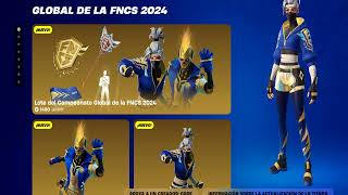 Fortnite GLOBAL OF THE FNCS 2024 SKIN  Kyra Campeona  Champion Stashd [upl. by Darce]