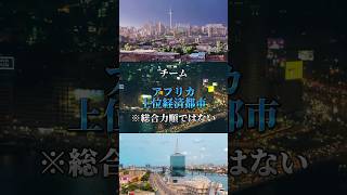 アフリカ都市との比較で総合力が向かない理由。都市 都市比較 地理 [upl. by Shanly]