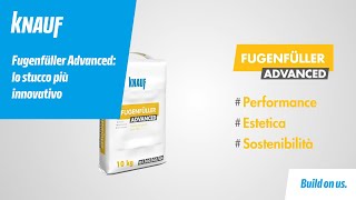 Knauf Fugenfüller Advanced Performance Estetica Sostenibilità [upl. by Odeen327]