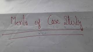 merits of case study research methods [upl. by Nicoline408]