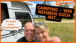 Campingwochenende mit neuem Vorzelt auf einem neuen Campingplatz wir nehmen euch mit Camping VLOG [upl. by Cilo]