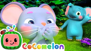 The Hiccup Song  CoComelon Furry Friends  Animals for Kids [upl. by Edveh]