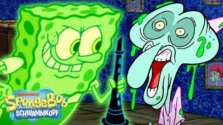 SpongeBob  60 Minuten SAURES 🎃  SpongeBob Schwammkopf [upl. by Acinod]