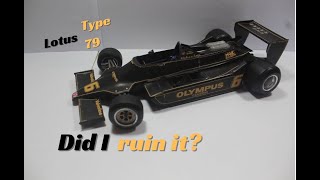 Good Kit Bad execution Tamiya Lotus Type 79 120 [upl. by Odlabso]