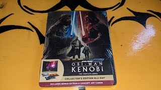 ObiWan Kenobi the complete series STEELBOOK Bluray Unboxing [upl. by Yeniffit]