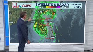 Tracking Hurricane Helene Georgia impacts  Thursday 6p forecast [upl. by Lateh283]