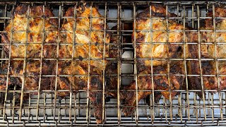 دجاج مشوي على الفحم وكفتاجي تونسي في المغيرة بن عروس Grill Chicken [upl. by Latsyrhc]