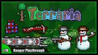 Lets Play Terraria 124  Ranger Class Playthrough  The Destroyer amp Frost Legion Episode 18 [upl. by Airam]