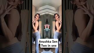 Anushka Sen Two in one shorts [upl. by Adina655]