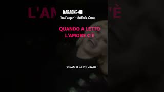 Tanti auguri  Raffaella Carrà karaokestrumentaletestolyrics raffaellacarra tantiauguri [upl. by Neumeyer]