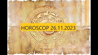 Horoscopul zilei de 26 noiembrie 2023 Capricornii primesc o veste bună [upl. by Enyleve338]