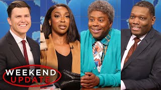 Weekend Update ft Ego Nwodim and Kenan Thompson  SNL [upl. by Siurad]