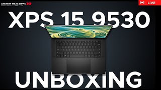 Dell XPS 15 9530 2023  Live Unboxing [upl. by Iveel31]