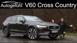 Volvo V60 Cross Country FULL REVIEW new MHEV B5 Diesel 2021 [upl. by Teews]