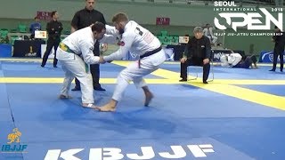 Adam Wardzinski vs Christopher Ilagan  Seoul Open 2018 [upl. by Etnomed140]