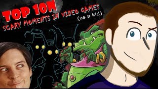 Top 10 Scary Moments In Video Games As A Kid  NearChris [upl. by Relyuhcs444]