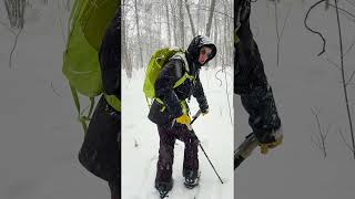 Тестируем Splitboard Nitro Squash 148 в обычном лесу [upl. by Kloster58]