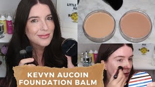 Kevyn Aucoin Foundation Balm Review [upl. by Ardnod]