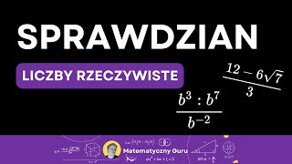 Liczby rzeczywiste  SPRAWDZIAN [upl. by Hanad]