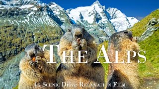 The Alps in 4k  Scenic Drive On High Alpine Road [upl. by Mukund]