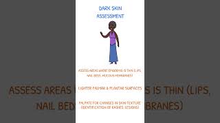 DARK SKIN NURSING ASSESSMENT [upl. by Steward]