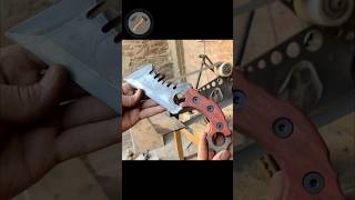 Tactical Knife Making blade knifemaking blacksmith [upl. by Snilloc110]