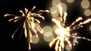 Happy New Year  Free Fireworks Background VFX Free Video  royalty free  HD [upl. by Hairom]