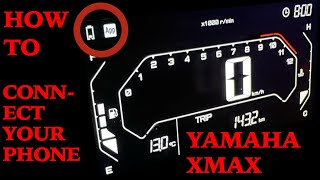 Yamaha XMAX 300 How to Connect to MyRide App  StepbyStep Guide [upl. by Cartwell]