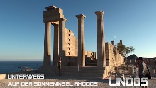 Unterwegs auf der Sonneninsel Rhodos  Lindos Teil 1 von5  Reiseführer Travelguide Reisefilm [upl. by Myke]