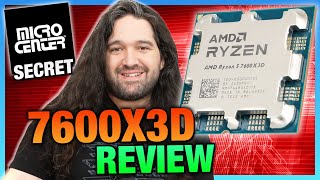 AMDs Silent Launch Ryzen 5 7600X3D CPU Review amp Benchmarks vs 7800X3D 5700X3D 9800X3D [upl. by Goulder]