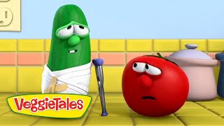 VeggieTales  Funny Countertop Scenes  Silly Moments with Bob and Larry [upl. by Akemor]