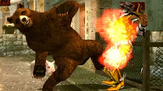 TAS Tekken 6  Kuma PSP [upl. by Anilegna]