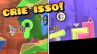 Aprenda a DECORAR níveis MODERN no Geometry Dash 22 [upl. by Notsae]