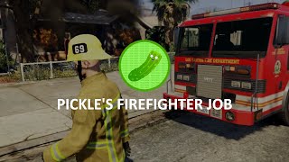 Pickles Firefighter Job  Builtin Fire System  Scenarios [upl. by Nangem]