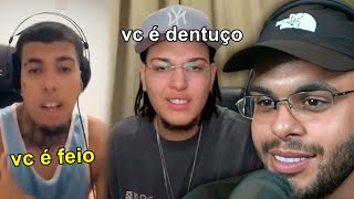 RESUMO DA TRETA ENTRE RYU E TCHELO  Maicon React [upl. by Bohi526]