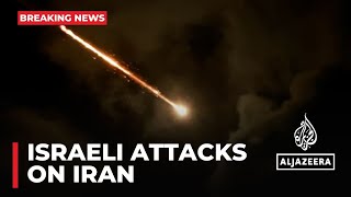 Israeli military confirms it has launched attacks on Iran [upl. by Amalea]